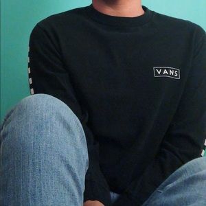 VANS CHECKERBOARD LONG-SLEEVE
